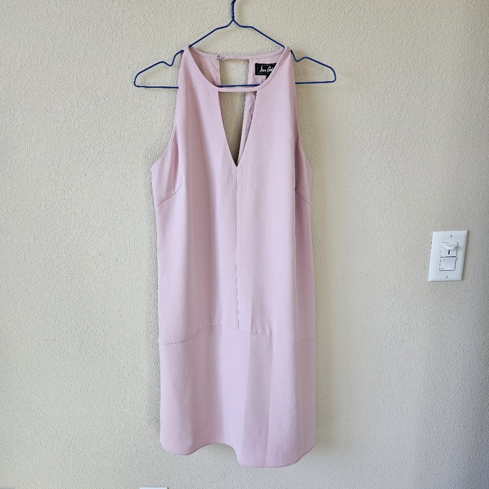 Sam Edelman Keyhole Shift Dress Rosebloom Pink